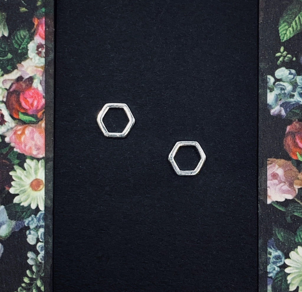 Honeycomb Ear Studs