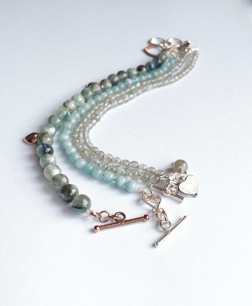 Blue Chalcedony Bracelet