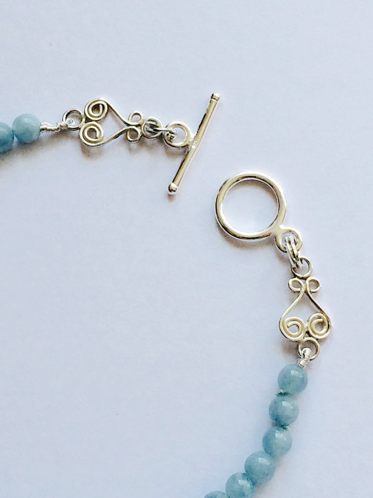 Blue Chalcedony Bracelet