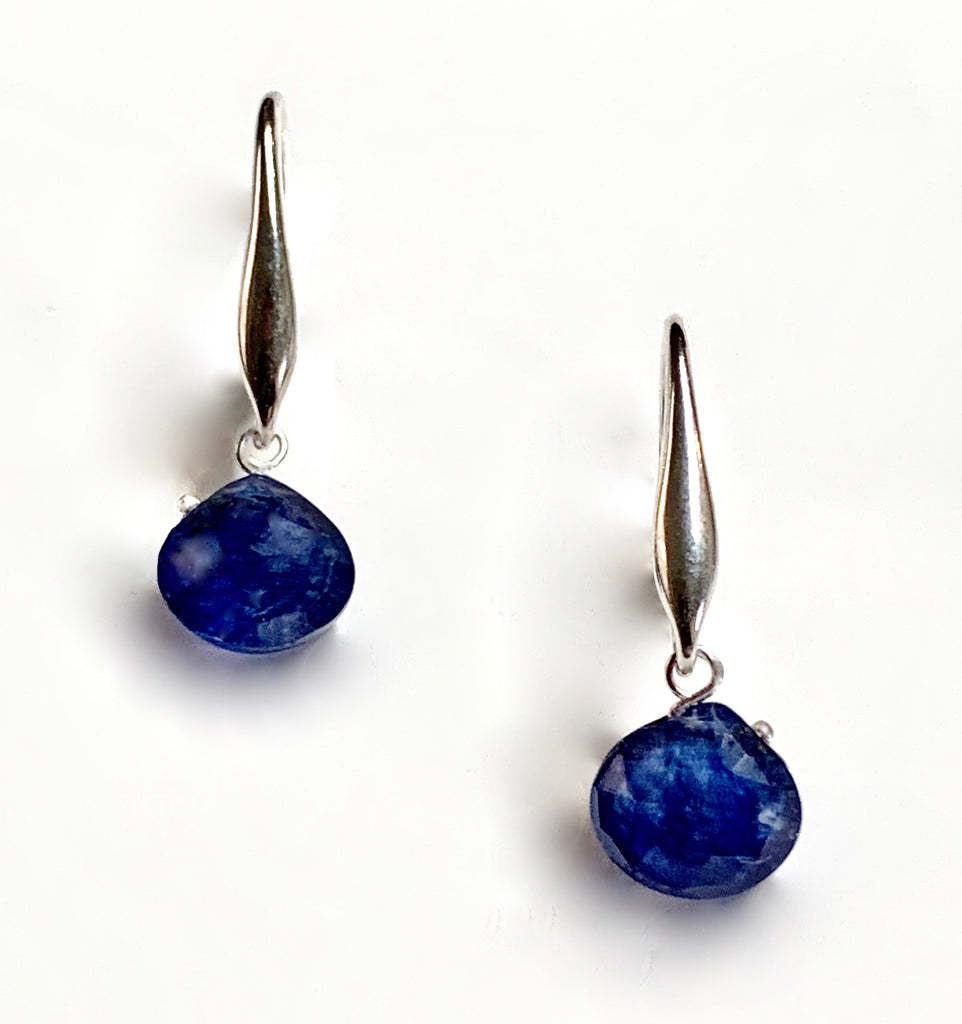 The Iris - Sapphire Earrings