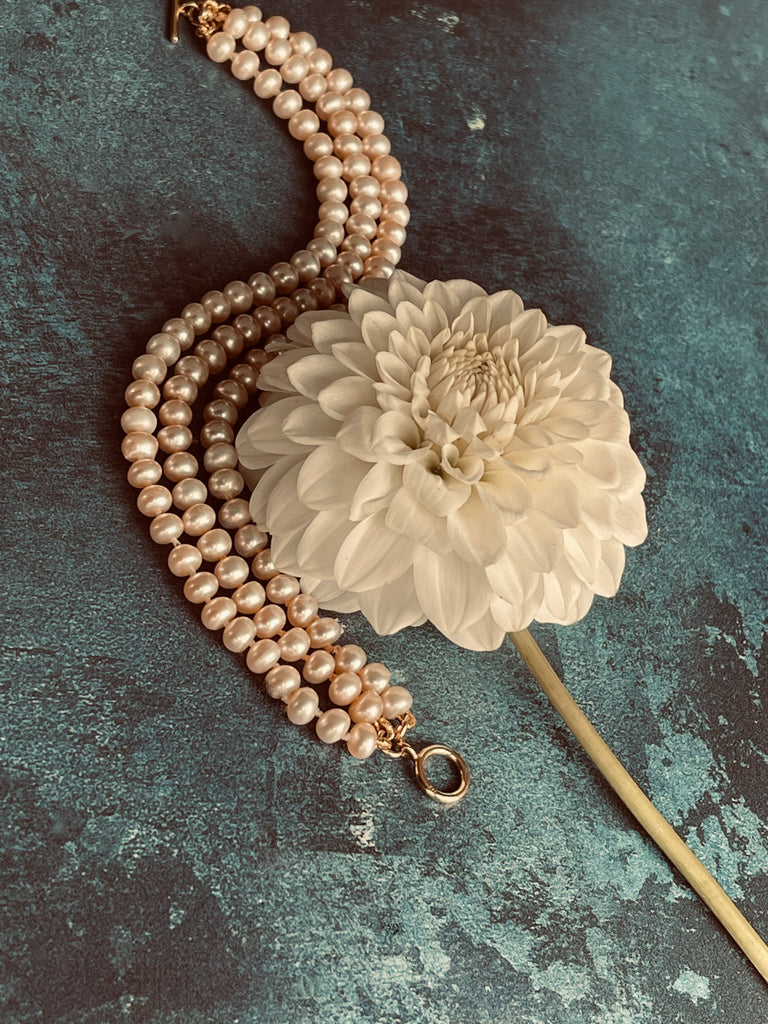 The Peachy Pearl Bracelet