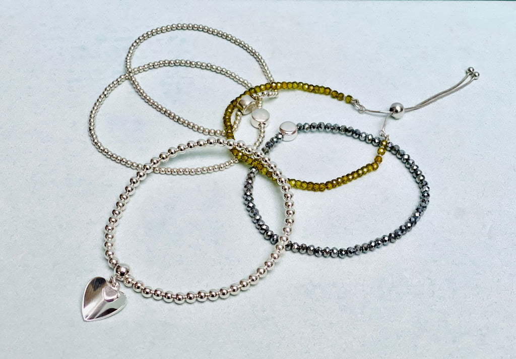 Orla Double Folding Heart Bracelet